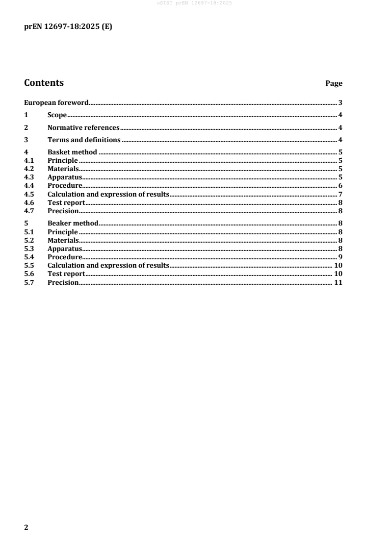 prEN 12697-18 prEN 12697-18:2025 - Page 4 preview