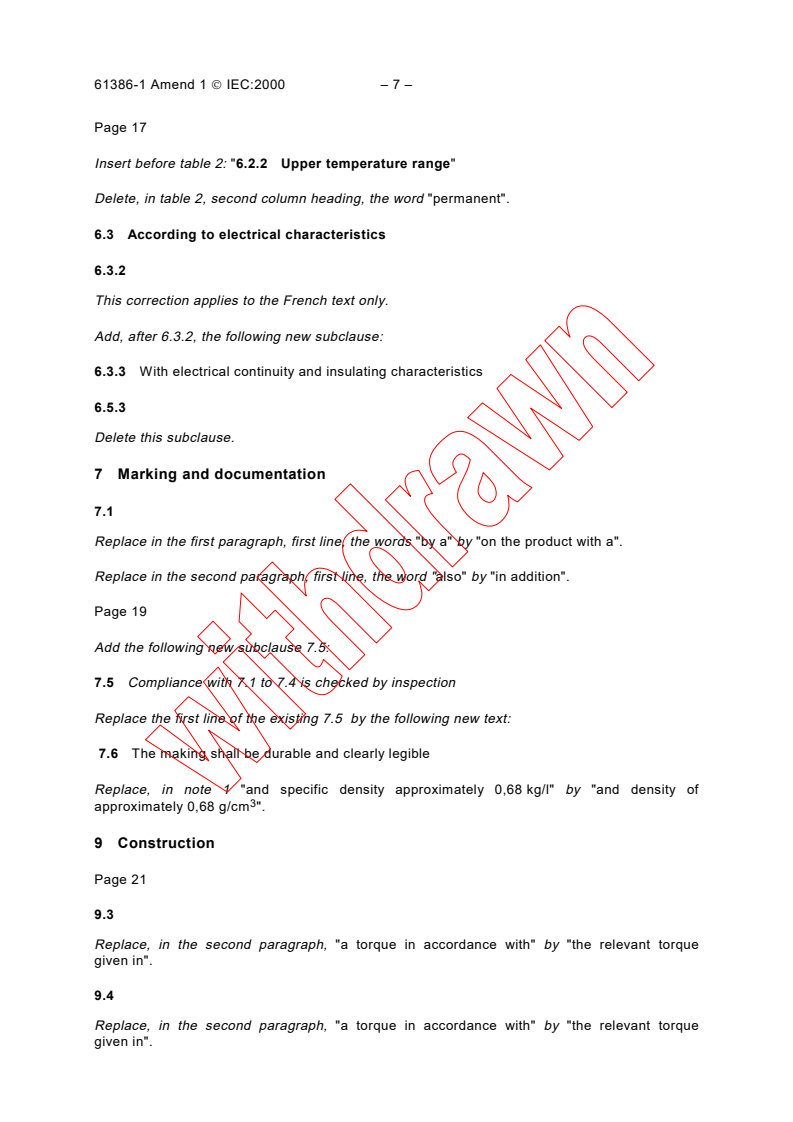 IEC 61386-1:1996/AMD1:2000 IEC 61386-1:1996/AMD1:2000 - Amendment 1 - Conduit systems for electrical installations - Part 1: General requirements
Released:11/28/2000 - Page 4 preview