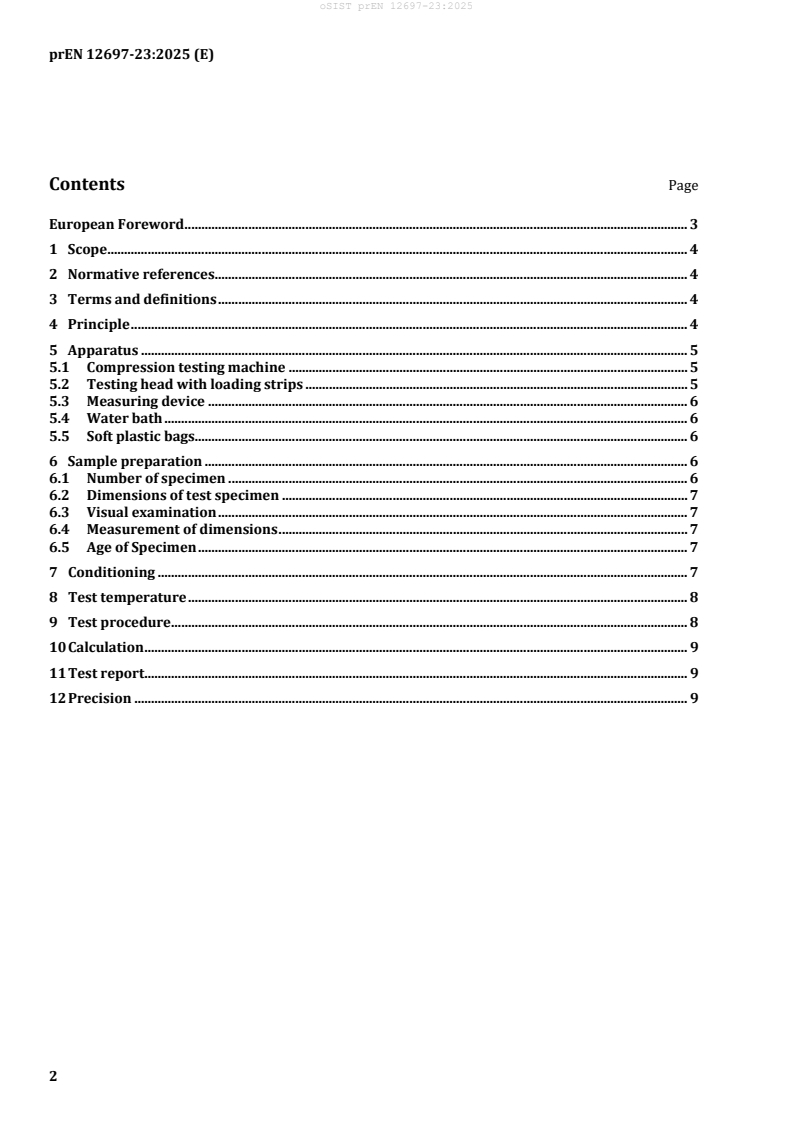 oSIST prEN 12697-23:2025 oSIST prEN 12697-23:2025 - Page 4 preview