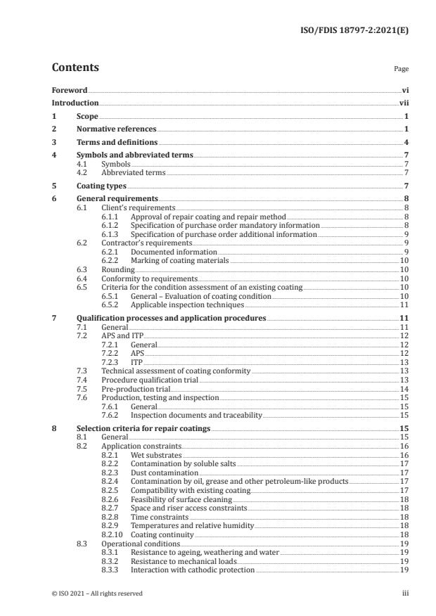 ISO/FDIS 18797-2:Version 29-maj-2021 - Petroleum, petrochemical and natural gas industries -- External corrosion protection of risers by coatings and linings