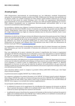 ISO 13503-3:2022 ISO 13503-3:2022 - Petroleum and natural gas industries — Completion fluids and materials — Part 3: Testing of heavy brines
Released:13. 06. 2022 - Page 4 preview