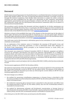 ISO 13503-3:2022 ISO 13503-3:2022 - Petroleum and natural gas industries — Completion fluids and materials — Part 3: Testing of heavy brines
Released:4/11/2022 - Page 4 preview