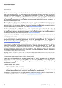 ISO 10423:2022 - Petroleum and natural gas industries — Drilling and production equipment — Wellhead and tree equipment
Released:3/8/2022 - Page 4 preview