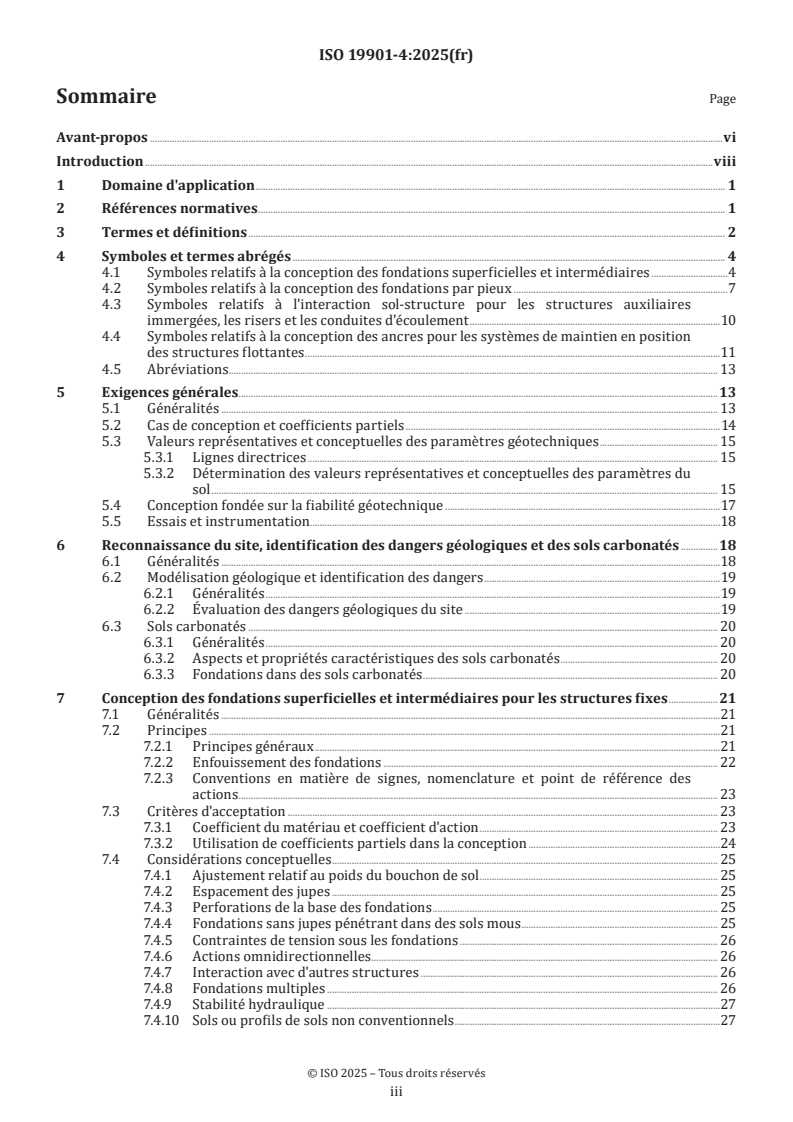 ISO 19901-4:2025 - Industries du pétrole et du gaz y compris les énergies à faible teneur en carbone — Exigences spécifiques relatives aux structures en mer — Partie 4: Bases conceptuelles géotechniques
Released:14. 02. 2025