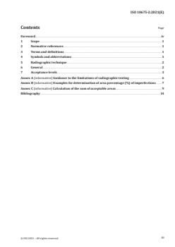 ISO 10675-2:2021 - Non-destructive testing of welds — Acceptance levels for radiographic testing — Part 2: Aluminium and its alloys
Released:2/14/2022 - Page 3 preview