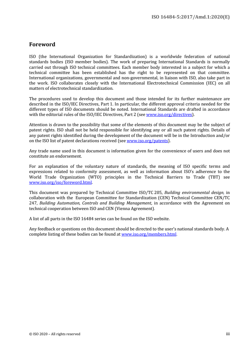 ISO 16484-5:2017/Amd 1:2020 - Building automation and control systems (BACS) — Part 5: Data communication protocol — Amendment 1
Released:4/22/2020
