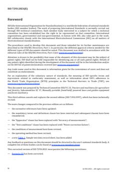 ISO 7293:2021 - Forestry machinery — Portable chain-saws — Engine performance and fuel consumption
Released:2/7/2022 - Page 4 preview