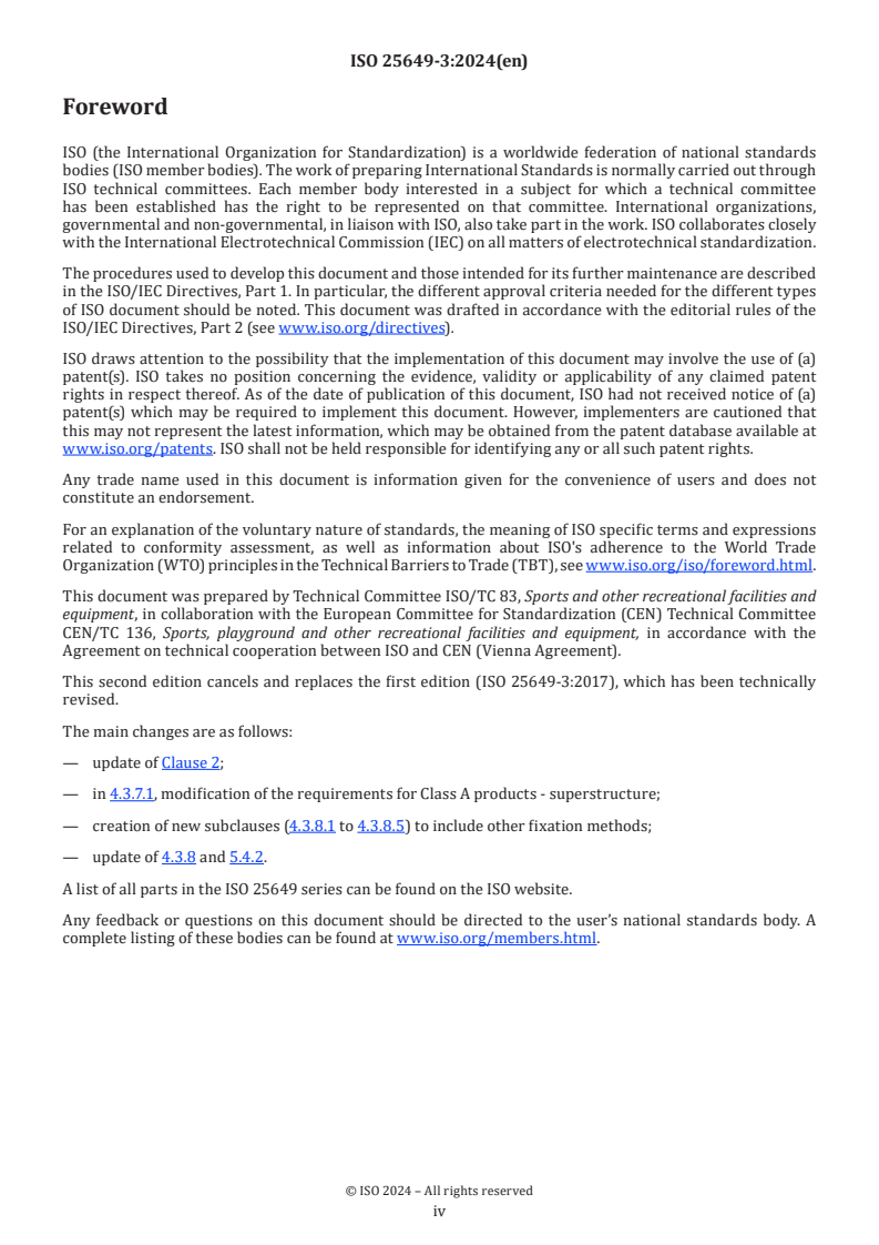 ISO 25649-3:2024 ISO 25649-3:2024 - Floating leisure articles for use on and in the water — Part 3: Additional specific safety requirements and test methods for Class A devices
Released:10/29/2024 - Page 4 preview