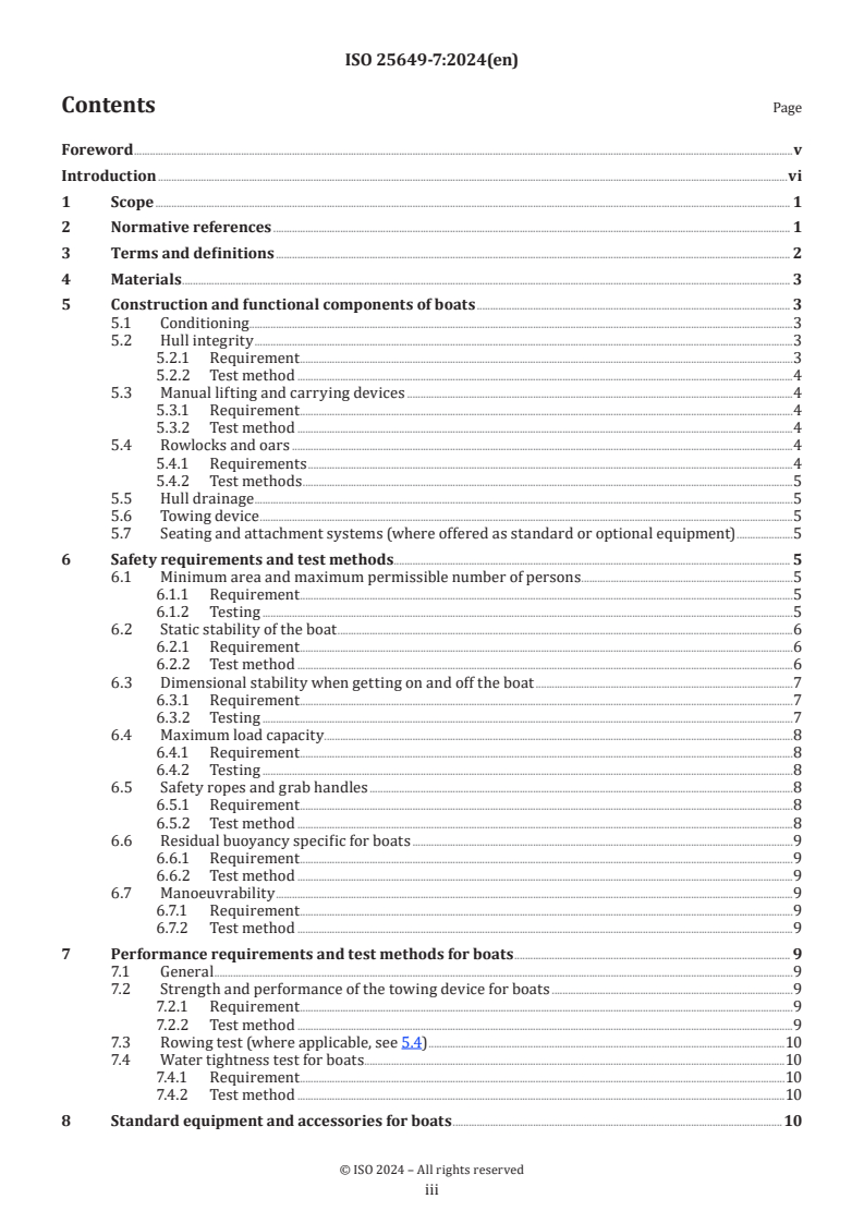 ISO 25649-7:2024 - Floating leisure articles for use on and in the water — Part 7: Additional specific safety requirements and test methods for Class E devices
Released:10/29/2024