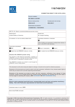 prEN IEC 62841-2-22:2024 - BARVE - Page 3 preview