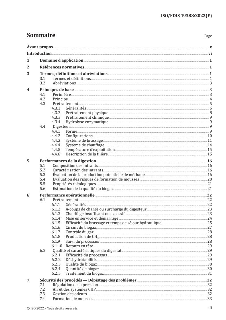 ISO 19388 - Valorisation, recyclage, traitement et élimination des boues — Exigences et recommandations pour l'exploitation des installations de digestion anaérobie
Released:2/3/2023