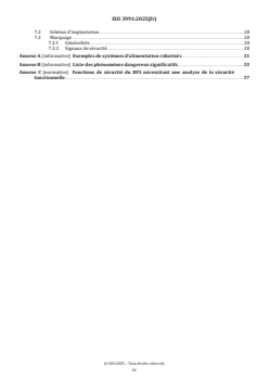 ISO 3991:2025 - Matériel agricole — Systèmes d'alimentation robotisés — Sécurité
Released:7. 03. 2025 - Page 4 preview