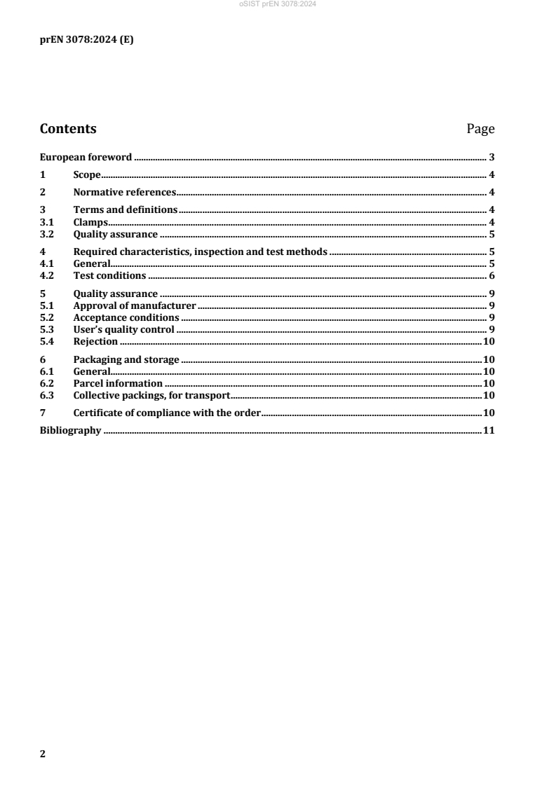 FprEN 3078 prEN 3078:2024 - Page 4 preview