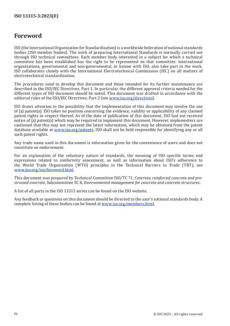 ISO 13315-3:2023 ISO 13315-3:2023 - Environmental management for concrete and concrete structures — Part 3: Production of concrete constituents and concrete
Released:9. 11. 2023 - Page 4 preview