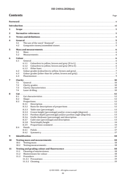 ISO 24016:2020 - Jewellery and precious metals — Grading polished diamonds — Terminology, classification and test methods
Released:19. 03. 2024 - Page 3 preview