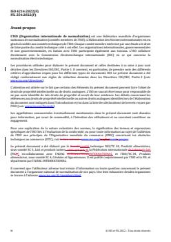 REDLINE ISO 4214:2022 - Milk and milk products — Determination of amino acids in infant and adult/paediatric nutritional formulas and dairy products
Released:22. 12. 2022 - Page 4 preview
