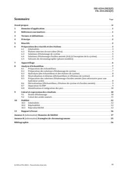 ISO 4214:2022 - Milk and milk products — Determination of amino acids in infant and adult/paediatric nutritional formulas and dairy products
Released:22. 12. 2022 - Page 3 preview