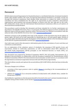 ISO 16387:2023 - Soil quality — Effects of contaminants on Enchytraeidae (Enchytraeus sp.) — Determination of effects on reproduction
Released:17. 03. 2023 - Page 4 preview