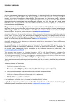 ISO 18113-1:2022 ISO 18113-1:2022 - In vitro diagnostic medical devices — Information supplied by the manufacturer (labelling) — Part 1: Terms, definitions, and general requirements
Released:6. 10. 2022 - Page 4 preview