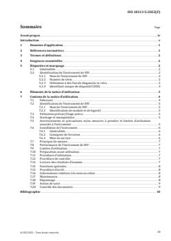 ISO 18113-5:2022 ISO 18113-5:2022 - In vitro diagnostic medical devices — Information supplied by the manufacturer (labelling) — Part 5: In vitro diagnostic instruments for self-testing
Released:6. 10. 2022 - Page 3 preview