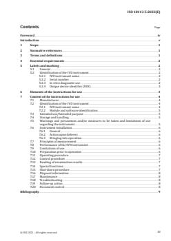 ISO 18113-5:2022 ISO 18113-5:2022 - In vitro diagnostic medical devices — Information supplied by the manufacturer (labelling) — Part 5: In vitro diagnostic instruments for self-testing
Released:6. 10. 2022 - Page 3 preview