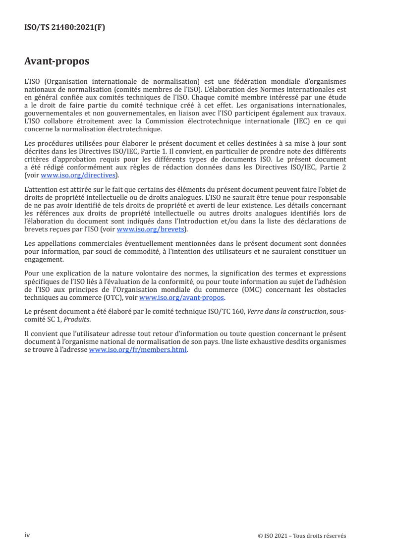 ISO/TS 21480:2021 ISO/TS 21480:2021 - Verre dans la construction — Exigences techniques générales relatives au recyclage des modules photovoltaïques intégrés au bâtiment
Released:9/28/2021 - Page 4 preview