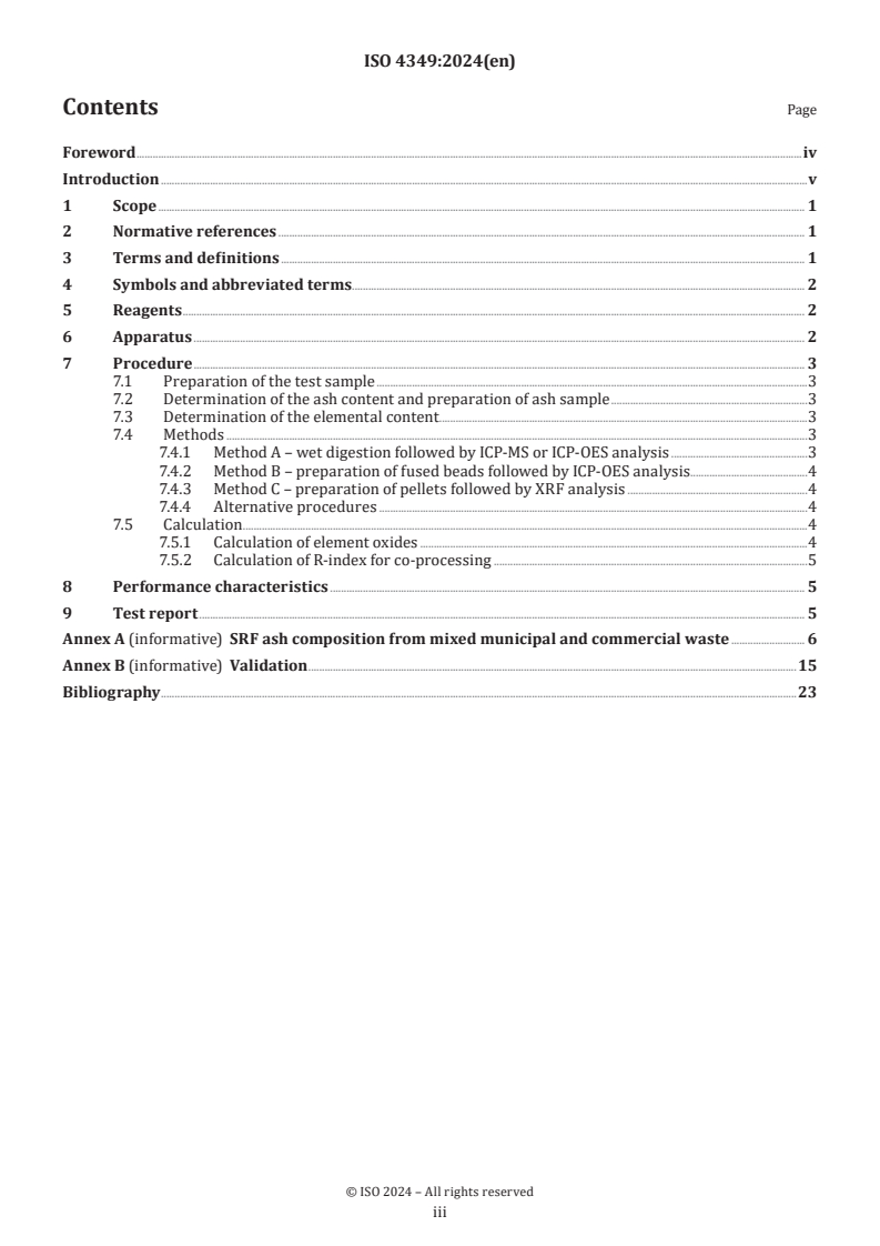 ISO 4349:2024 - Solid recovered fuels — Determination of the recycling index for co-processing
Released:15. 05. 2024