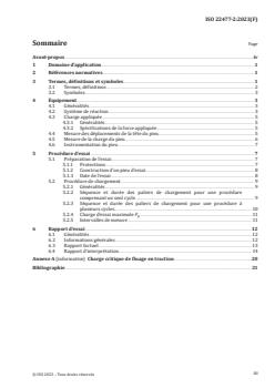 ISO 22477-2:2023 ISO 22477-2:2023 - Reconnaissance et essais géotechniques — Essais des structures géotechniques — Partie 2: Essai de pieux: essais de chargement statique en traction
Released:25. 07. 2023 - Page 3 preview