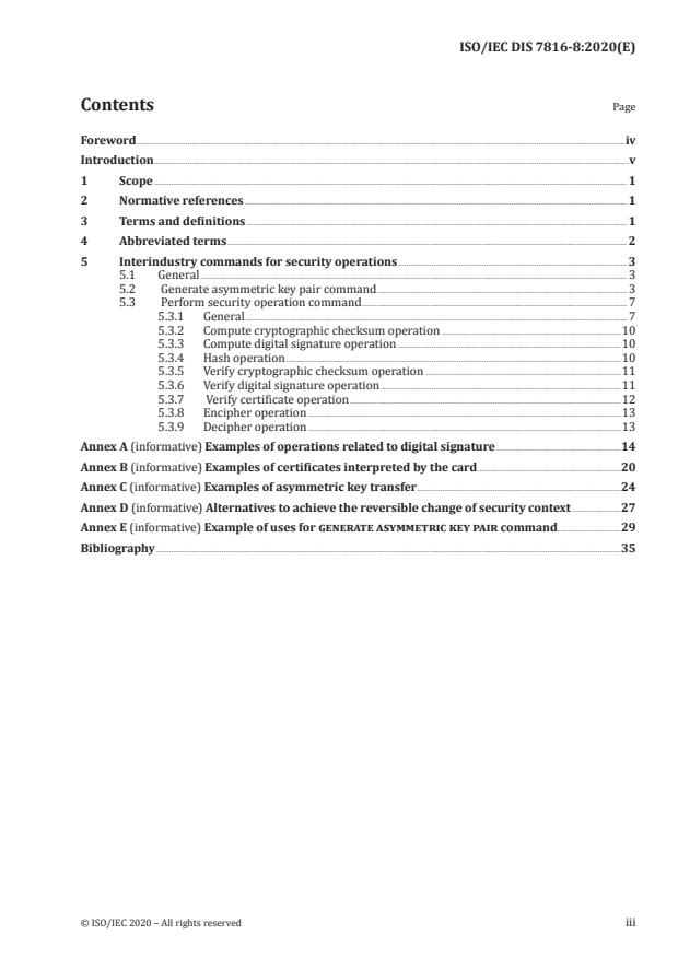 ISO/IEC DIS 7816-8