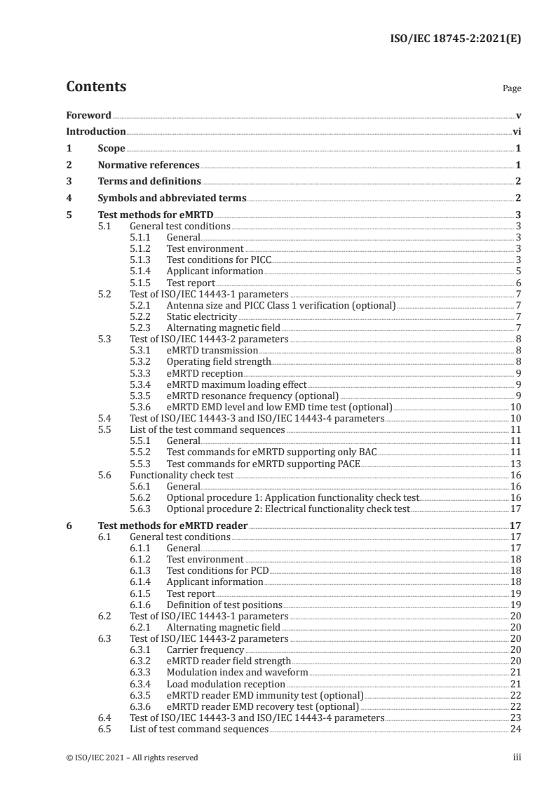 ISO/IEC 18745-2:2021 - Test methods for machine readable travel documents (MRTD) and associated devices — Part 2: Test methods for the contactless interface
Released:9/16/2021