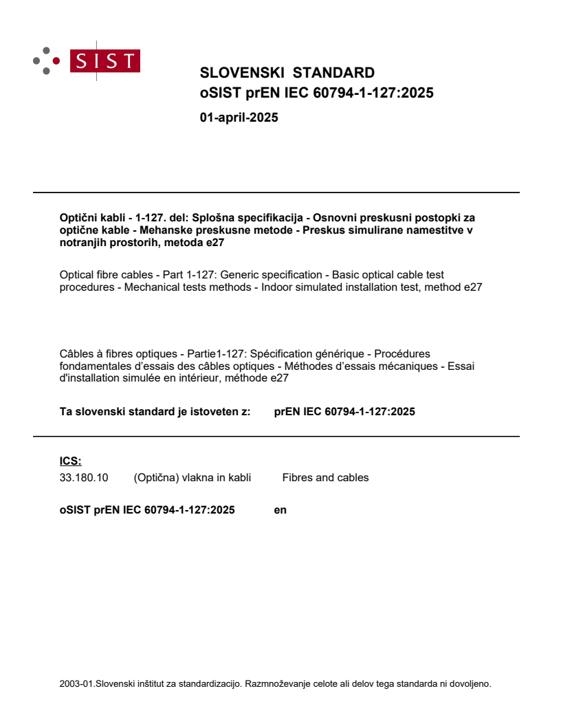 prEN IEC 60794-1-127:2025