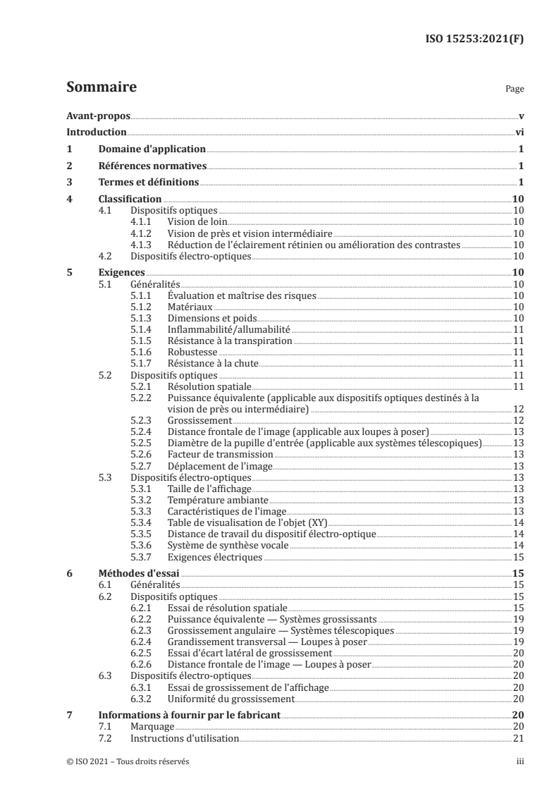 ISO 15253:2021 - Optique et instruments ophtalmiques — Dispositifs optiques et électro-optiques pour malvoyants
Released:6/28/2021