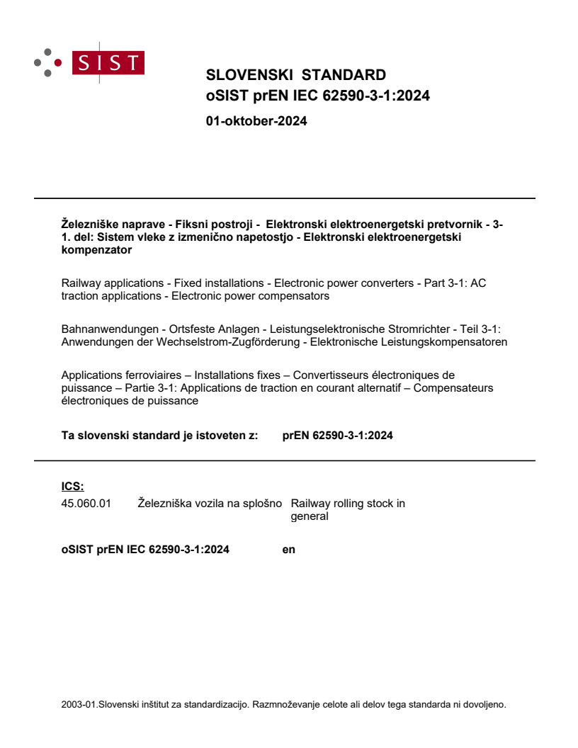 prEN IEC 62590-3-1:2024 prEN IEC 62590-3-1:2024 - Page 1 preview