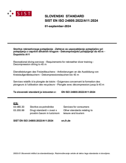 EN ISO 24805:2022/A11:2024 - Page 1 preview