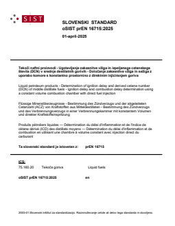 prEN 16715 prEN 16715:2025 - BARVE - Page 1 preview