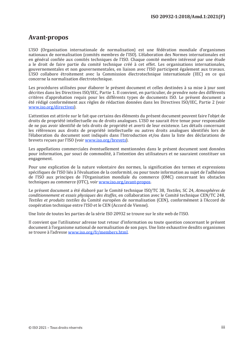 ISO 20932-1:2018/Amd 1:2021 - Textiles — Détermination de l'élasticité des étoffes — Partie 1: Essais sur bande — Amendement 1
Released:10/26/2021