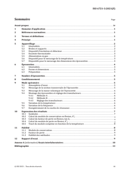 ISO 6721-3:2021 ISO 6721-3:2021 - Plastiques — Détermination des propriétés mécaniques dynamiques — Partie 3: Vibration en flexion — Méthode en résonance
Released:2/19/2021 - Page 3 preview