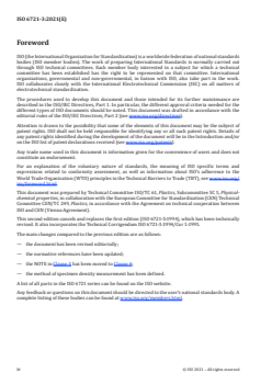 ISO 6721-3:2021 ISO 6721-3:2021 - Plastics — Determination of dynamic mechanical properties — Part 3: Flexural vibration — Resonance-curve method
Released:2/19/2021 - Page 4 preview