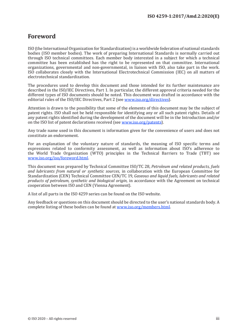 ISO 4259-1:2017/Amd 2:2020 - Petroleum and related products — Precision of measurement methods and results — Part 1: Determination of precision data in relation to methods of test — Amendment 2
Released:12/10/2020
