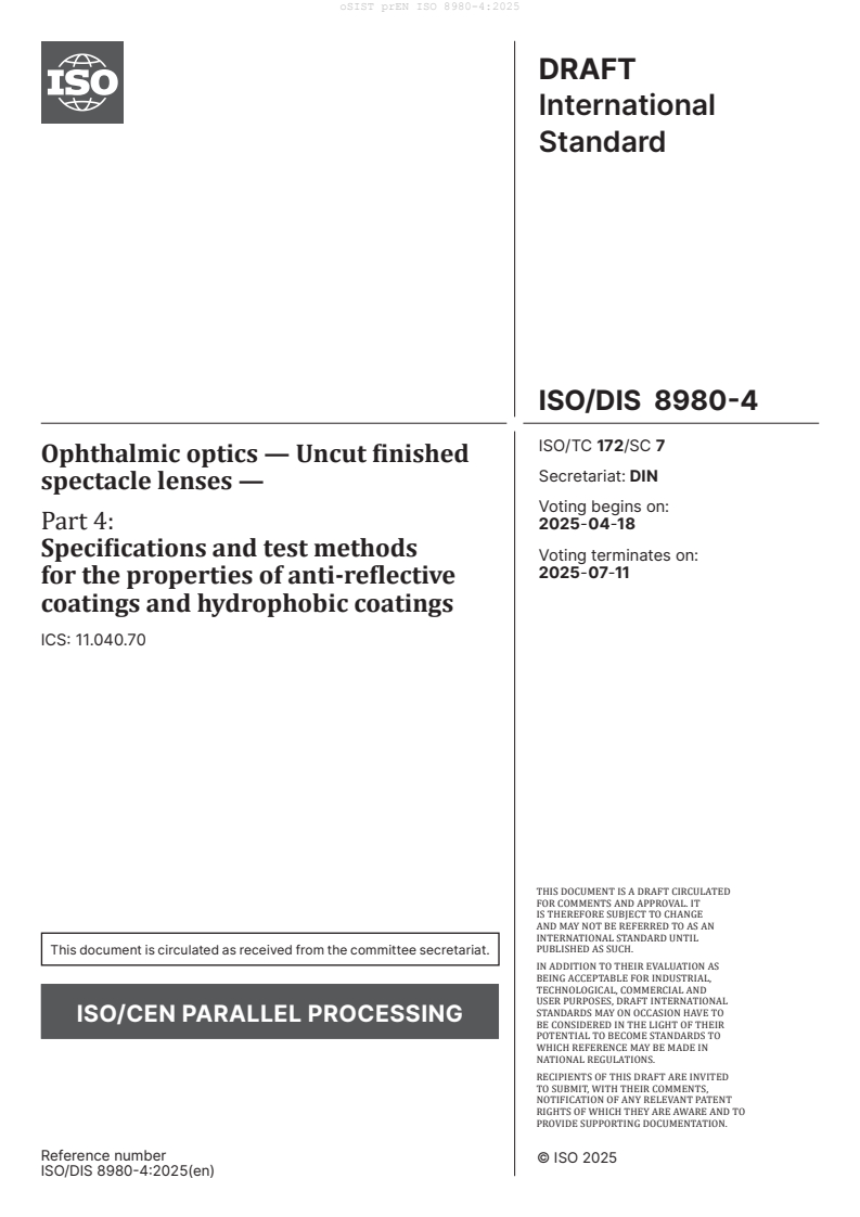 prEN ISO 8980-4 prEN ISO 8980-4:2025 - BARVE - Page 3 preview