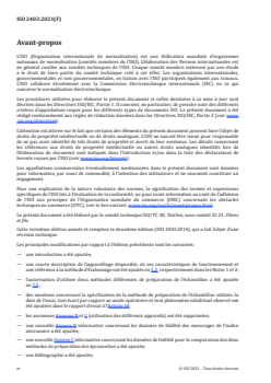 ISO 2403:2021 - Textiles — Fibres de coton — Détermination de l'indice micronaire
Released:8/27/2021 - Page 4 preview