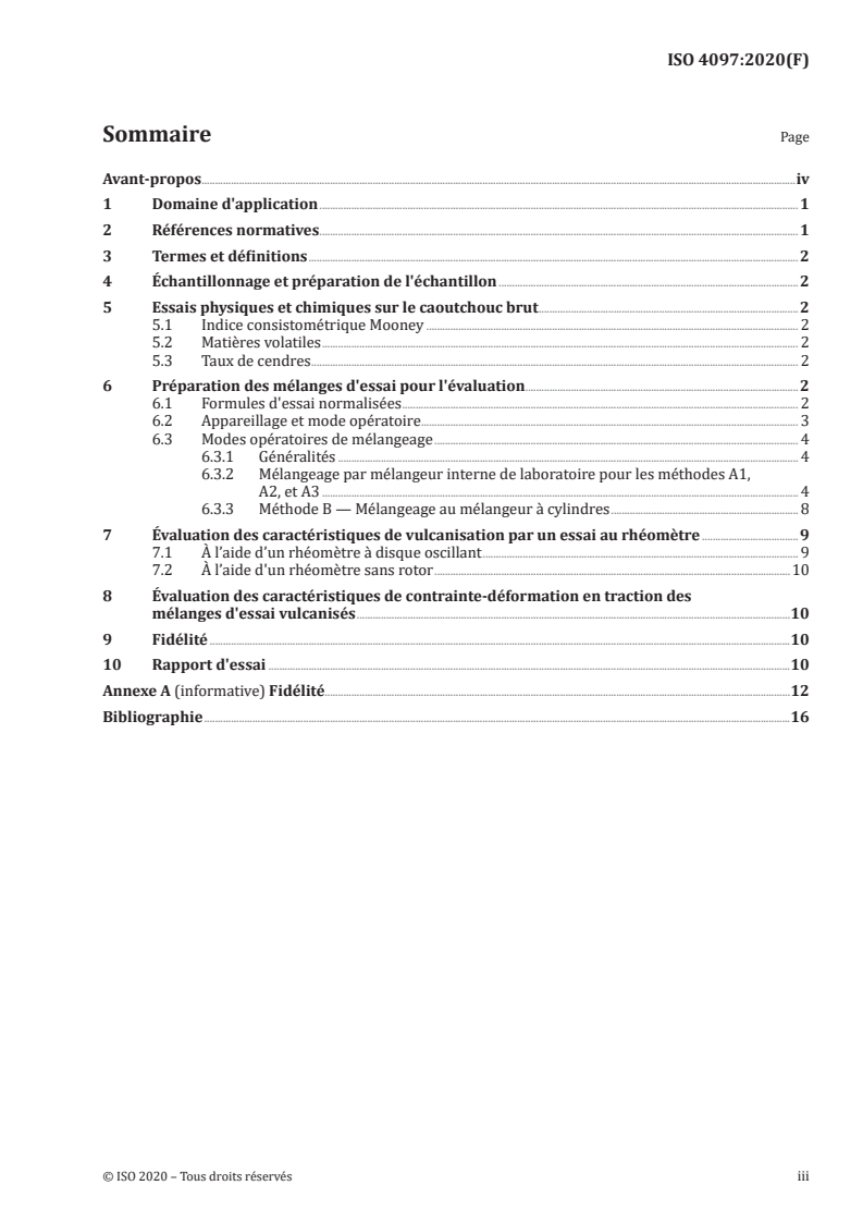 ISO 4097:2020 - Caoutchouc éthylène-propylène-diène (EPDM) — Méthode d'évaluation
Released:8/20/2020