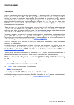 ISO 4382-2:2021 ISO 4382-2:2021 - Plain bearings — Copper alloys — Part 2: Wrought copper alloys for solid plain bearings
Released:11/30/2021 - Page 4 preview