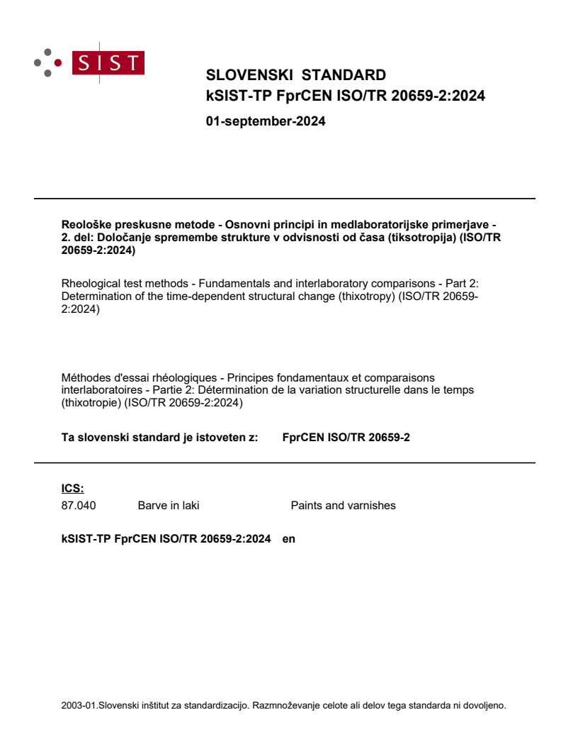 kTP FprCEN ISO/TR 20659-2:2024