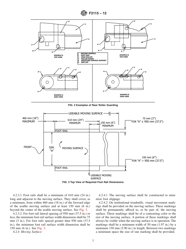 ASTM F2115-12 - Standard Specification for Motorized Treadmills