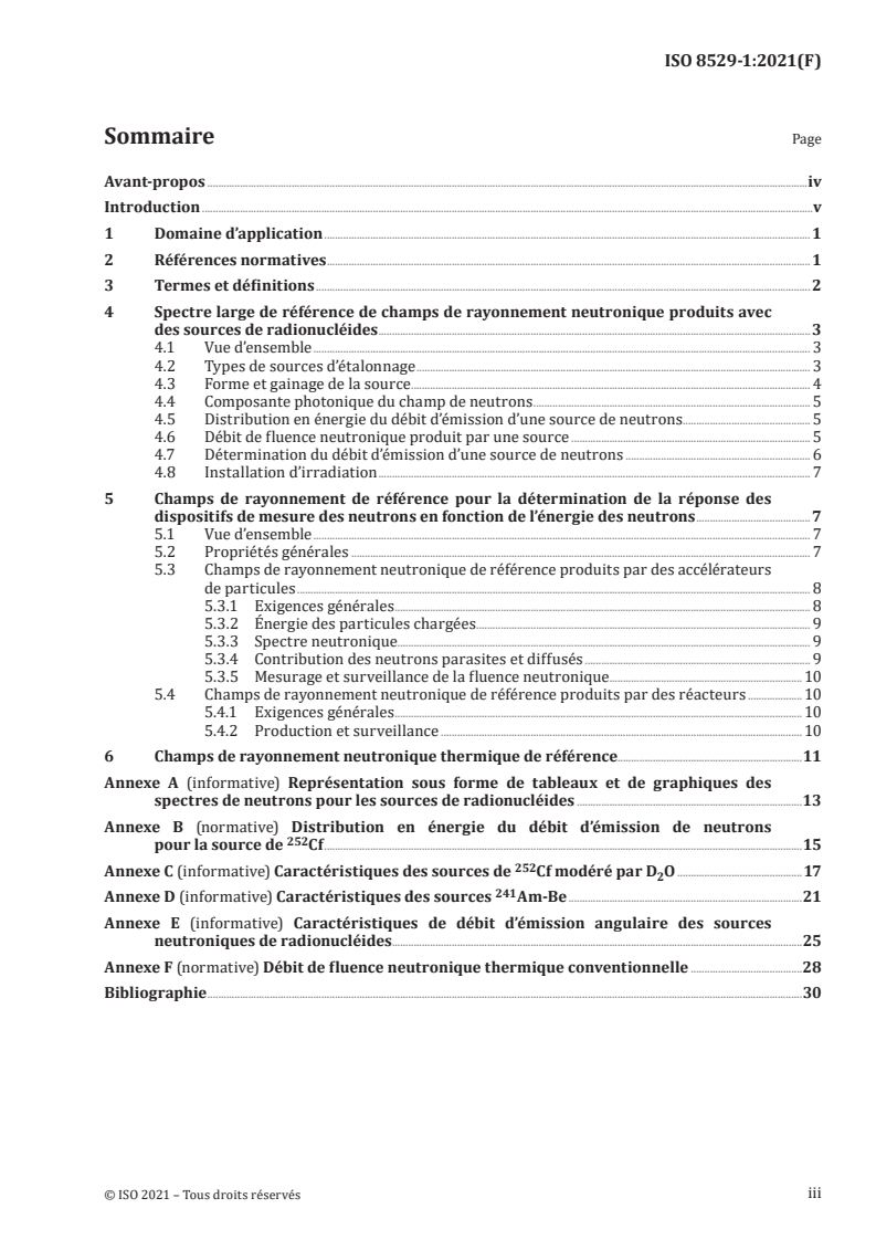 ISO 8529-1:2021 - Champs de rayonnement neutronique de référence — Partie 1: Caractéristiques et méthodes de production
Released:11/8/2021