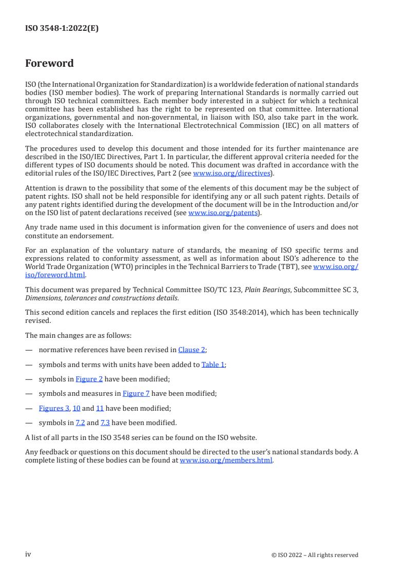 SIST ISO 3548-1:2023 ISO 3548-1:2022 - Plain bearings — Thin-walled half bearings with or without flange — Part 1: Tolerances, design features and methods of test
Released:15. 08. 2022 - Page 4 preview