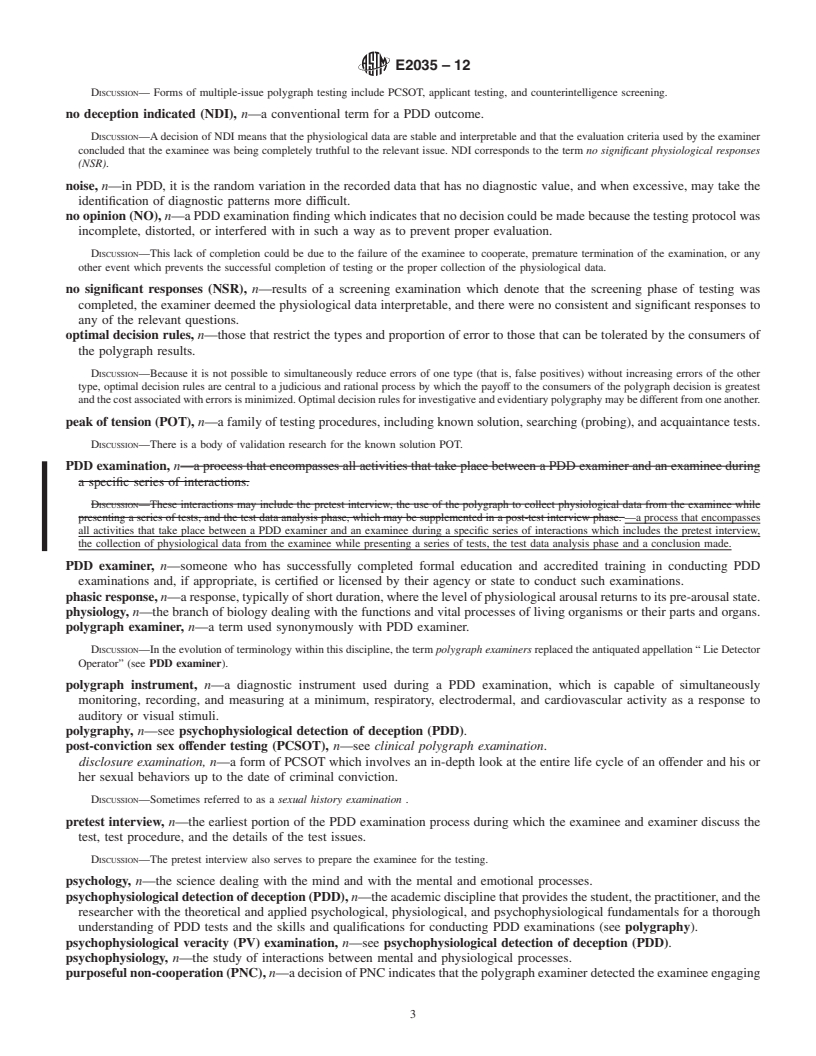 REDLINE ASTM E2035-12 - Standard Terminology Relating to Forensic Psychophysiology