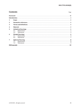 ISO 2795:2020 ISO 2795:2020 - Plain bearings — Sintered bushes — Dimensions and tolerances
Released:6/2/2020 - Page 3 preview