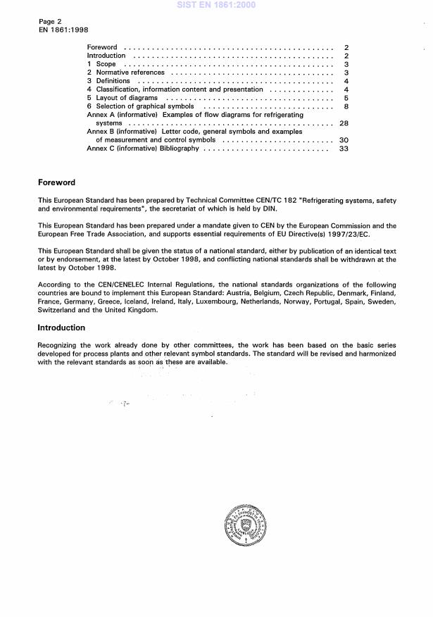 EN 1861:1998 EN 1861:2000 - Page 4 preview